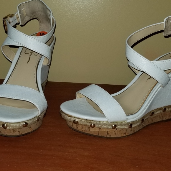 Jessica Simpson Espadrille  Wedge Sandals - Picture 5 of 5